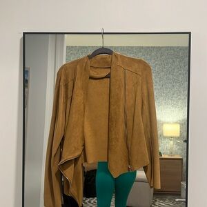 Faux suede jacket/blazer